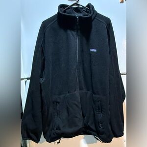 🛷Patagonia Black Synchilla Fleece Full Zip Pullover Jacket